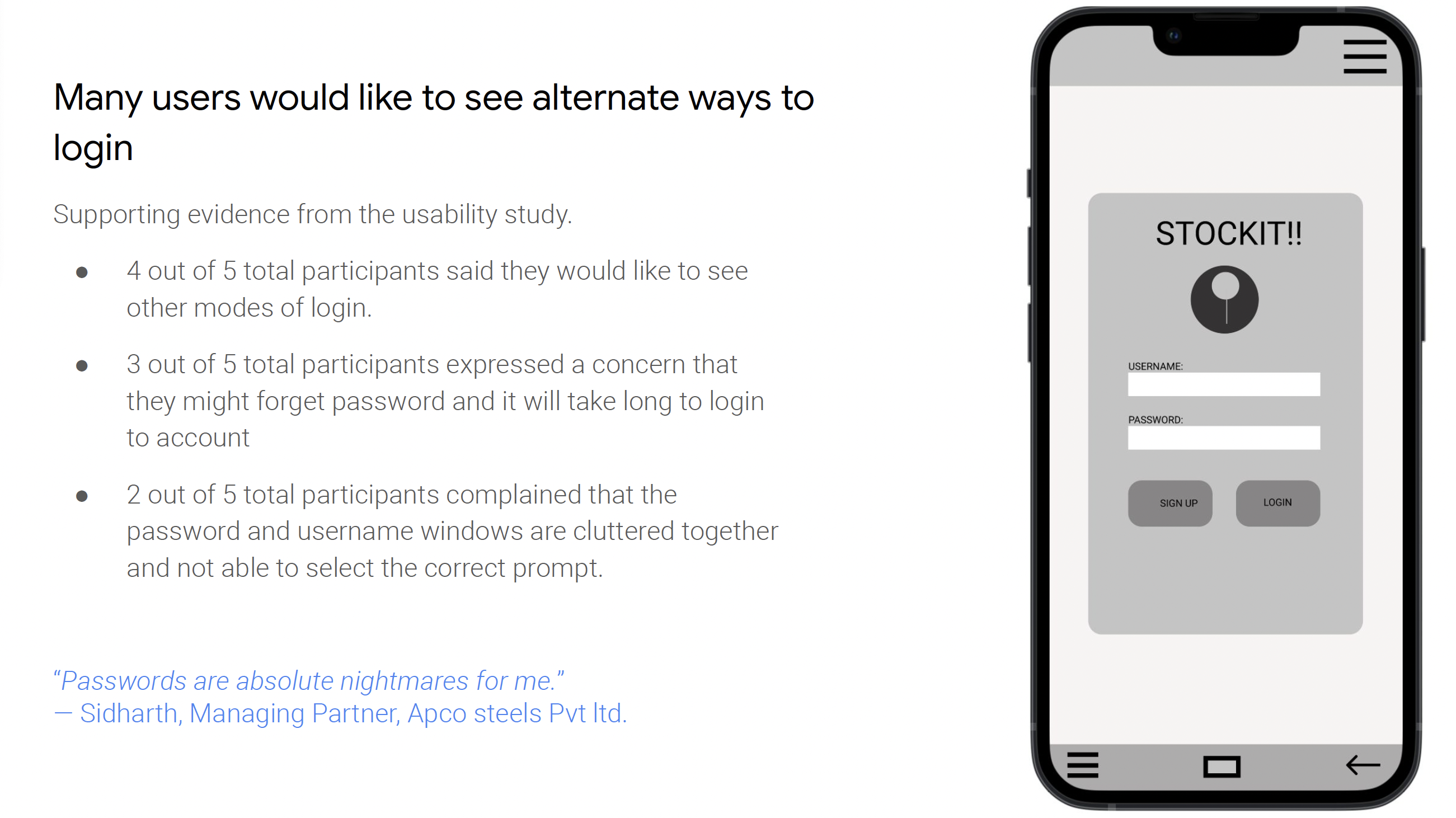 usability study summary